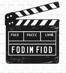 Klappern von Filmklappen im Vintage